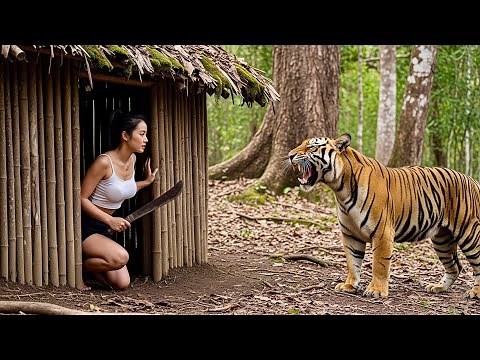 Young Girl Survives 30 Days in The Jungle, Builds Shelter And Discovers Rare Animals