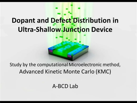 【半导体】[搬运] 离子注入和退火的缺陷模拟视频 Ion Implantation and Annealing