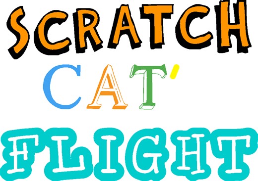 Scratch Cat's Flight by eddgow