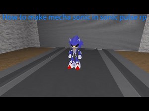 Sonic Pulse Rp / How to make mecha sonic (my own ver.)