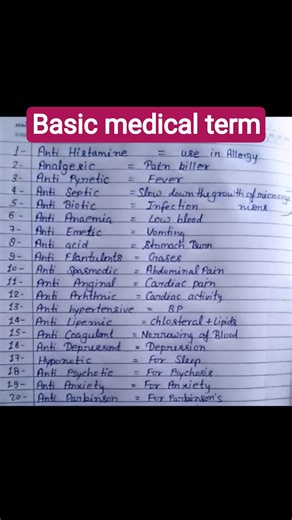Medical Basic Knowledge..🧑‍⚕️#mbbsdoctor #mbbs #shortsfeeds #fmge