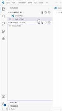 Foundations of web development. How to create a html file