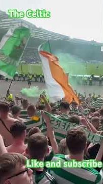 Celtic fans singing the Celtic 🍀🇵🇹 #football #fypシ #celticfc #footballchants #