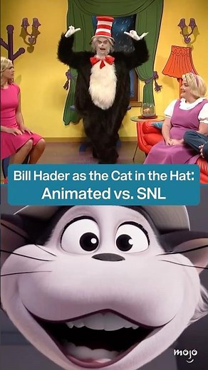 Bill Hader's Cat in the Hat: SNL vs. Animated