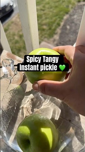 Green Apple Instant Pickle in 5 Minutes🍏|Healthy & Tasty Recipe 😋
