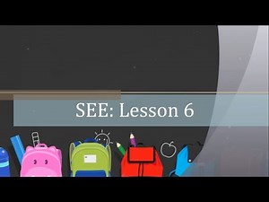 Signing Exact English: Lesson 6