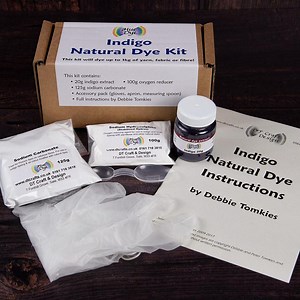 Indigo Natural Dye Kit – Beginner Friendly, Textile Craft for Yarn and Fabric - Etsy UK