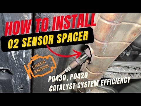 P0430 P0420 Check Engine "Fix" | Lexus IS300 O2 Spacer Install
