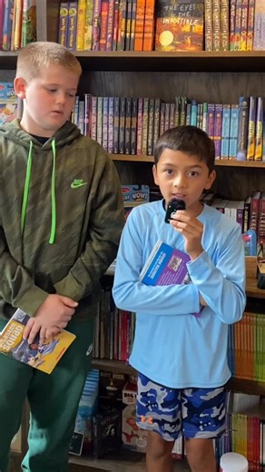 ✨Book Review Time!✨ Our kid critics are giving Rekha S. Rajan’s Disaster Squad two BIG thumbs up! 🚨📚 If your kiddo devoured the I Survived series, this action-packed adventure is their next must-read. We’ve loved having Rekha visit Sidekick and our Iowa City schools — and guess what? You can meet her again at the KidLit Pizzazz Festival on December 7 at 2 pm. 🙌🏻 RSVP HERE >>> bit.ly/KidLitFestival Grab your books, get them signed, and let your little reader join the squad! | Sidekick Coffee 