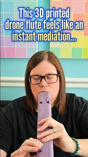 This 3D Printed Drone Flute Feels Like Instant Meditation 🌀 (I AM SOUND x JOHN PATTERN)