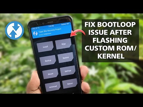Fix Bootloop Issue After Flashing Custom Rom or Custom Kernel | Fix TWRP Error | Fix Custom Rom Boot