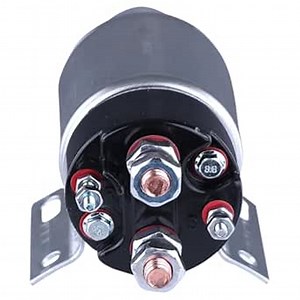 RAREELECTRICAL New Starter Solenoid Compatible with White Cockshutt Tractor 550 552 570 Hercules D-198 D-298