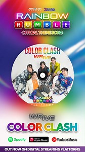 38K views · 251 reactions | Color Clash, watch the sparks ignite  The official theme song of the most colorful game show is out now across streaming platforms. Listen here: orcd.co/ColorClash_Wrive Composed by Willy Cuevas Produced by Jonathan Manalo Released under ABS-CBN Music #RainbowRumble, hosted by Luis Manzano, ngayong July 20 at 21 na!  #WRIVE_ColorClash | Rainbow Rumble | Facebook