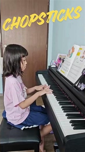 🎹 Kids Play "Chopsticks" on Piano – So Cute! 🥢🎶