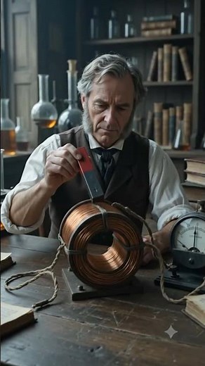 POV eres Michale Faraday en 1831 #mecatrónica #mecatrónica #ingenieríaelectrónica #electricidad