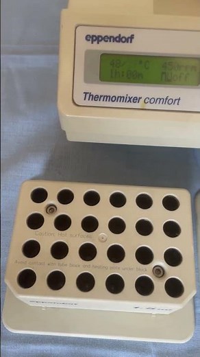 ThermoMixer Eppendorf Comfort – Agitación y Control de Temperatura para Laboratorio Profesional