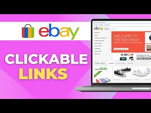 How to Create Clickable HTML Links for eBay Listings (Basic Guide)