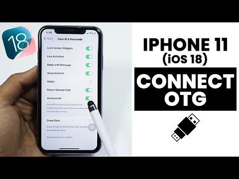 (iOS 18) How to Connect OTG in iPhone 11