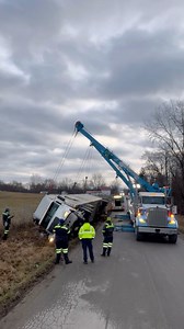 1M views · 10K reactions | We were called by the owners of this truck that had rolled over loaded with trash in southern Kosciusko county. The crew got it handled quickly, professionally and without causing any more damage. | Reichert & Knepp wrecker service | Facebook