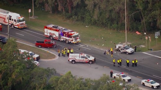 'A horrible day': 2 dead after Florida student’s truck collides with construction workers’ SUV