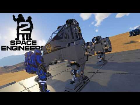 My First Build & First Flight - Space Engineers 2 - Classic Survival Ep.6