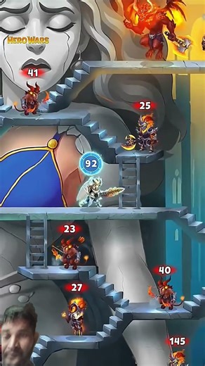 ​Level 168 vs The Devil Boss! 😱 | Hero Wars Gameplay #games #epicheroeswarnew