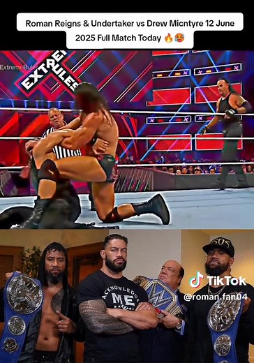 Roman Reigns and Undertaker Match Highlights