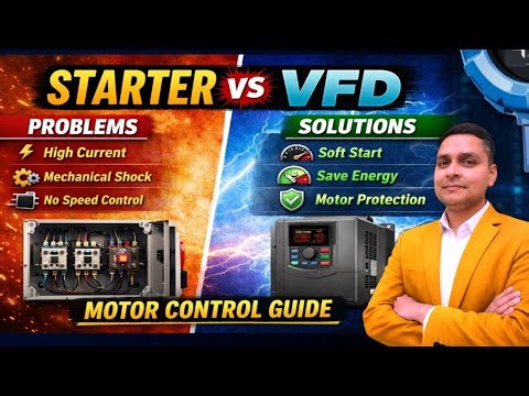 VFD motor control | variable frequency drives explained | Motor Speed Control Explained