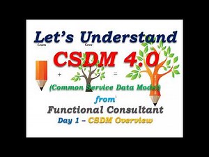 CSDM 4.0 - Day 1 - CSDM Overview - Learn From Functional Consultant #Shorts #Short