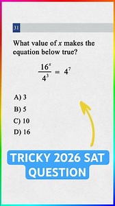 This EASY question tricks 99% of SAT takers