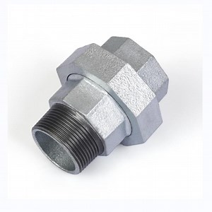 [Hot Item] Malleable Iron Gi Pipe Fittings Conical Joint Union M&F