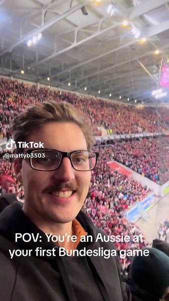 Stadiums here in europe are crazy #germany #bundesliga #bayernmunich #scfreiburg