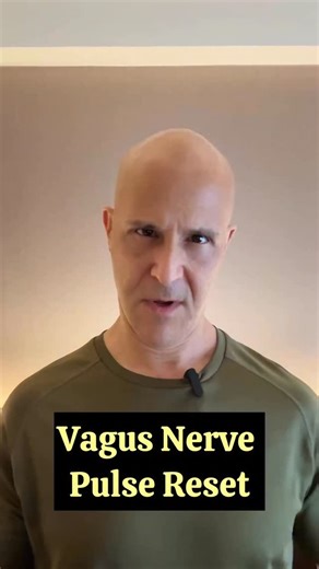 Vagus Nerve Pulse Reset! #drmandell #health #healing #vagus | Motivationaldoc