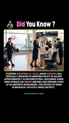 Japan Airlines FINALLY Bans Mandatory Heels! 👠❌ 😱😱😱 #factsdaily #facts #japan #shorts