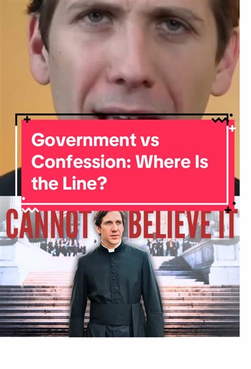 Government vs Confession: Where Is the Line? #fatherdavidmichaelmoses #catholictok #faithjourney #jesuslovesyou #priestlife
