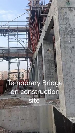 14K views · 95 reactions | Temporary Bridge on construction site | Civil Engineering QS | Facebook