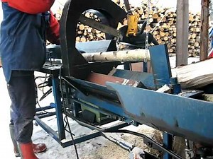 Homemade Firewood Processor