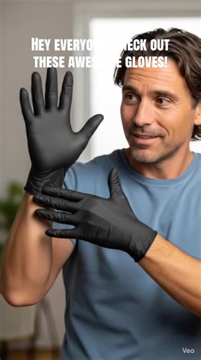 1000 Gloves Black 10 Packs of 100 Gloves Full case Black Vinyl Gloves Powder Free & Latex Free Disposable Gloves Black Strong Heavy Duty for Mechanics, Catering, Food, Cleaning - All Sizes Waterproof: --- These gloves are actually really nice. I've got them in medium size, and they fit my hand really well. The black powder-free gloves are perfect if you have allergies. They are made of nitrile so they are powder-free and latex-free, making them great for anyone with allergies. I'm excited to use
