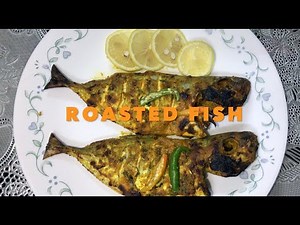 Roasted fish | How to make roasted fish | Super easy oven roasted fish recipe | Crispy fish |