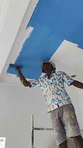 Sky light blue colour #viralsvideo #viralvideo #shortvideo #BergerPaints | Shikder Painter