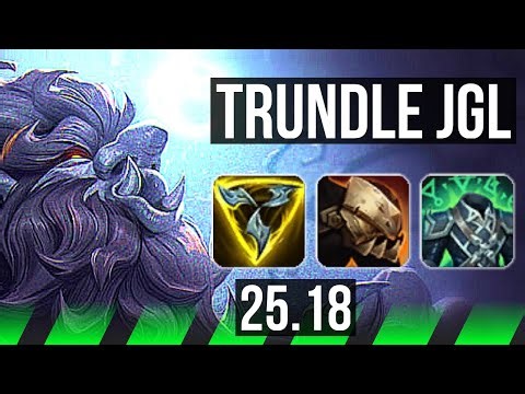 TRUNDLE vs VOLIBEAR (JGL) | 5k comeback, 1100+ games, 32k DMG, 11/4/9 | EUW Master | 25.18