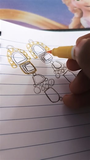 Earrings drawing #shortvideo #youtube #earingsdrawing