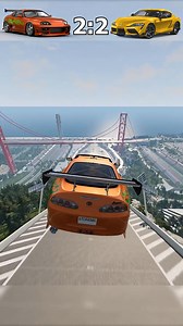 🚘 Old vs New Toyota Supra - Brake Test Jump Challenge & Maneuvering Battle #trendingreels #explorepage #reels #reelitfeelit #legendplayer | LegendPlayer