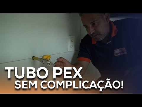 Como instalar PEX gás na prática