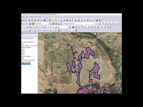 Flooding analysis, work flow with Global Mapper