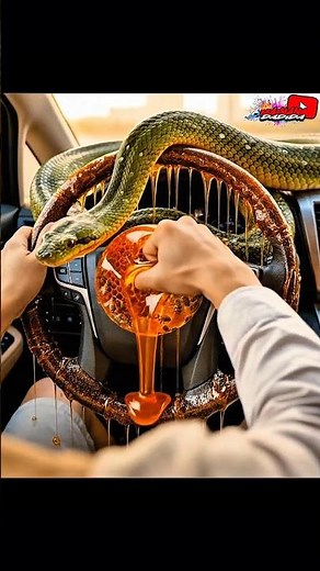 ASMR 📍Alphard car steering wheel made of honey 🍯