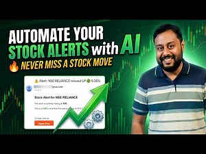 I Built a Stock Alert Bot in 10 Minutes (Zero Coding)