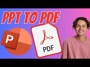 How to Convert Powerpoint PPT to PDF in Laptop
