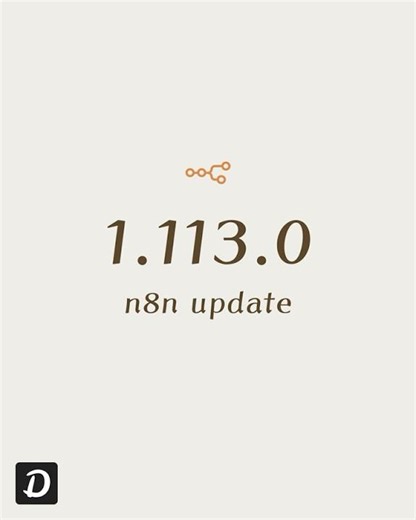 n8n update - pre_release 1.113.0 #n8n #update