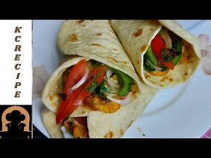 Shawarma inspired chicken Lebanese wraps _KC Recipe